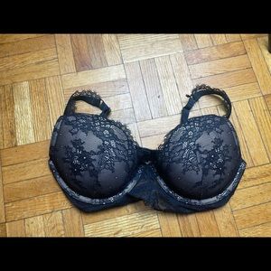 COPY - La Senza beyond sexy black/ nude lace push up bra